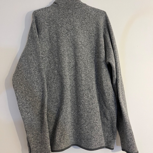 NWT Men's Better Sweater® 1/4-Zip Fleece - Stone Wash - Picture 6 of 9